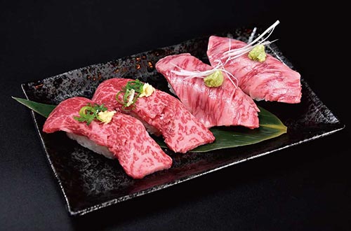 大トロ寿司（2貫） 880円<br>あかみ寿司（2貫） 770円