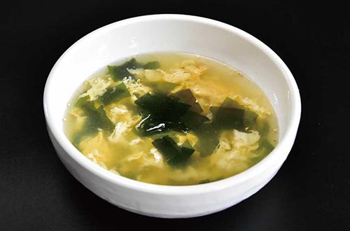 わかめ玉子スープ 630円