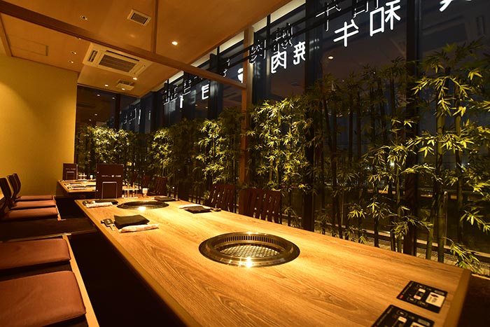 個室掘りごたつ席