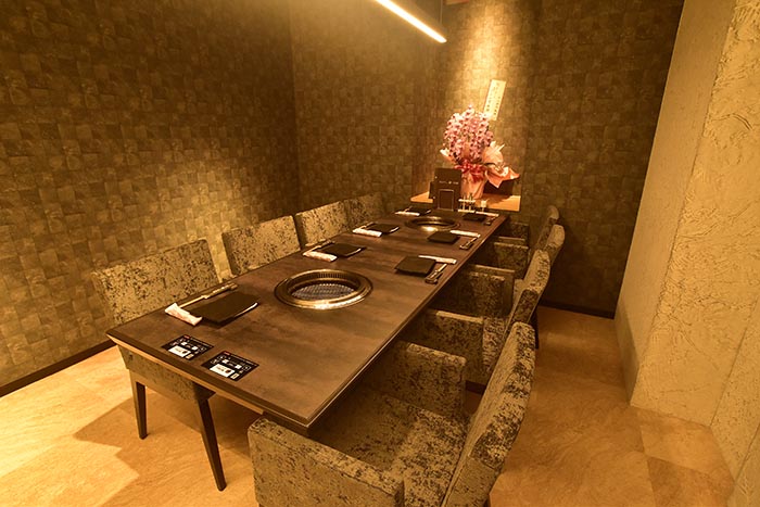 テーブル個室