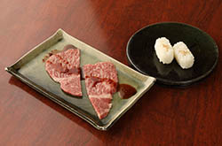 さーろいんタレ寿司（2貫）950円