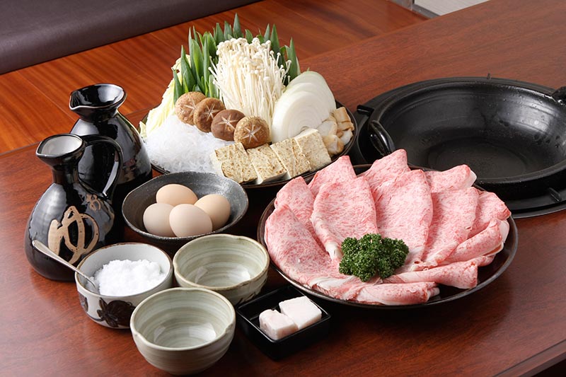 お鍋コース すき焼き